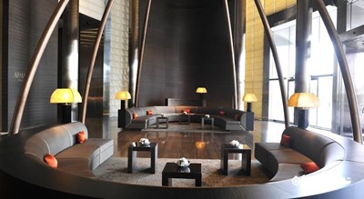 نشیمن لابی هتل آرمانی دبی